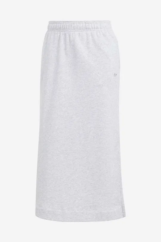 Bavlněná sukně adidas Ess Skirt IC5264 šedá