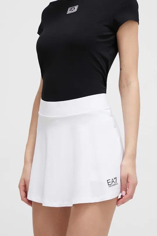 bijela Suknja EA7 Emporio Armani Ženski