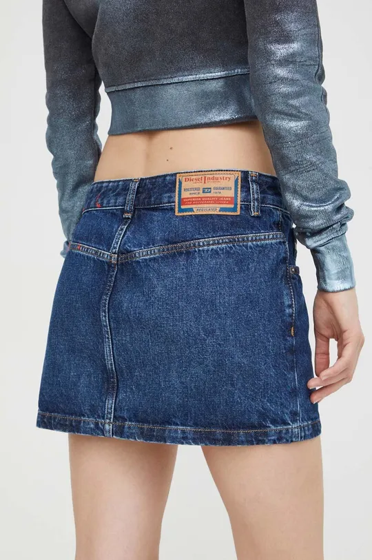 Jeans krilo Diesel 100 % Bombaž