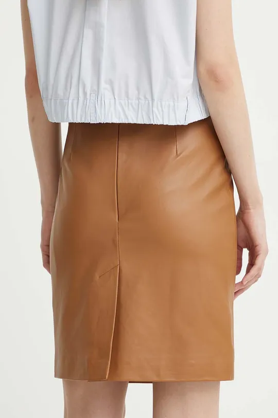 Kožená sukňa 2NDDAY 2ND Ceciliana - Classic Leath Základná látka: 100 % Jahňacia koža Podšívka: 100 % Polyester