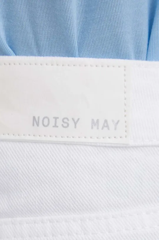 biały Noisy May jeansy Isabel