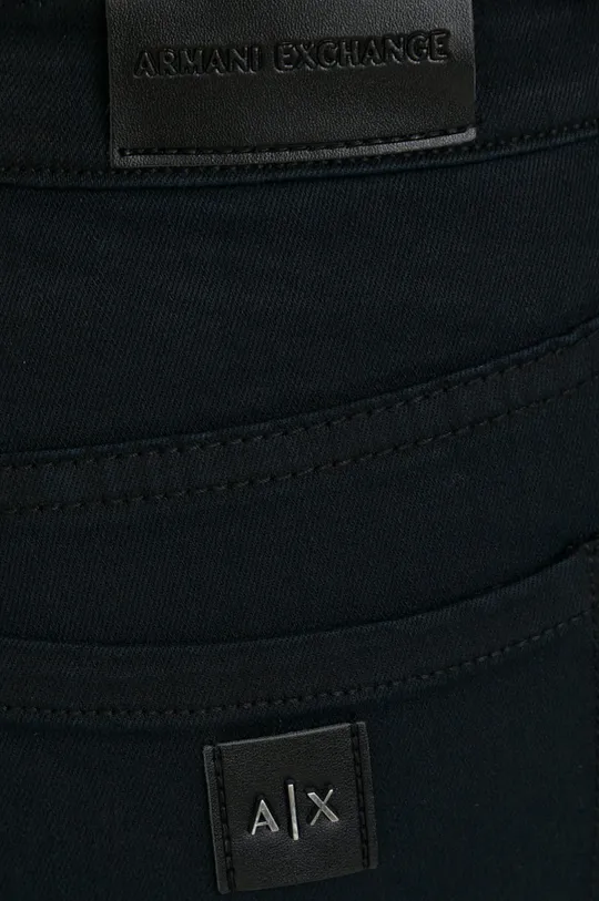 czarny Armani Exchange jeansy