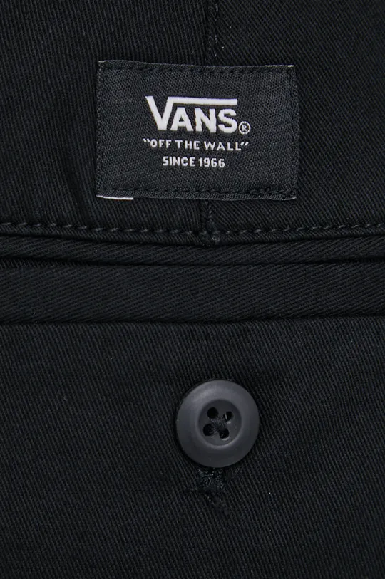 black Vans trousers