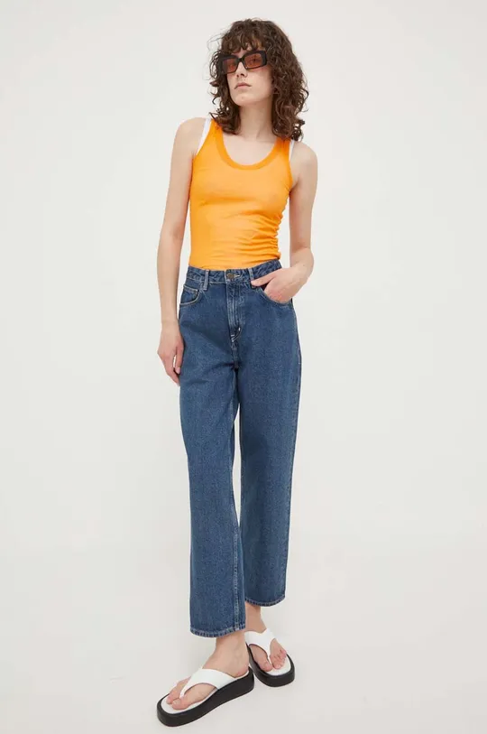 blu American Vintage jeans in cotone Donna
