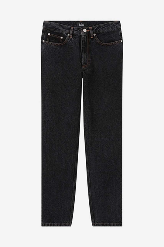 negru A.P.C. jeans din bumbac