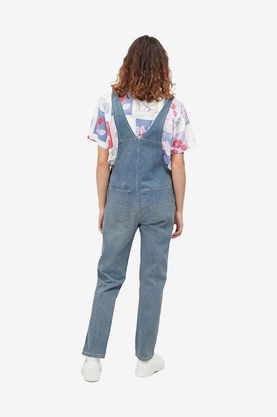 Джинсовый комбинезон Carhartt WIP Bib Overall голубой