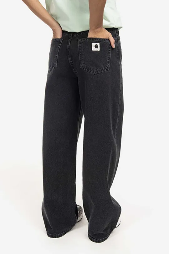 Carhartt WIP jeans Jane Pant  100% Bumbac organic