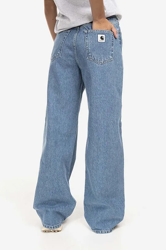 Carhartt WIP jeans Jane  100% Bumbac organic