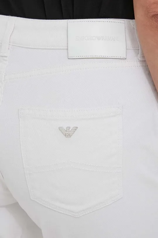 biały Emporio Armani jeansy