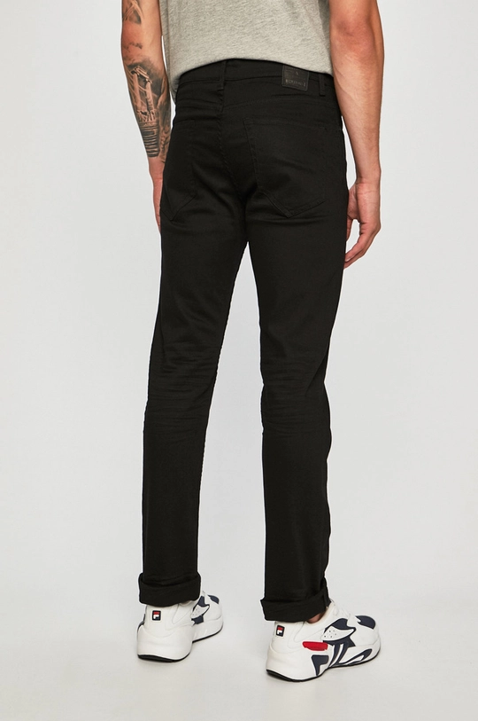 Only & Sons - Rifle Weft Stay Black  98% Bavlna, 2% Elastan