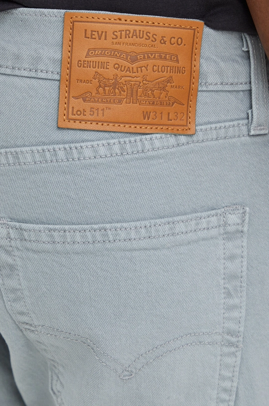 niebieski Levi's jeansy