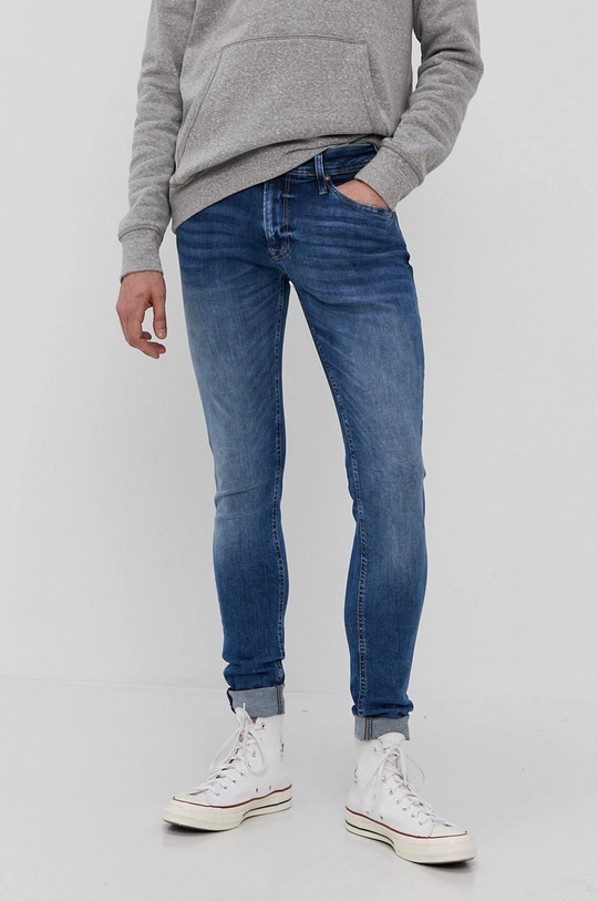 sötétkék Jack & Jones farmer Férfi