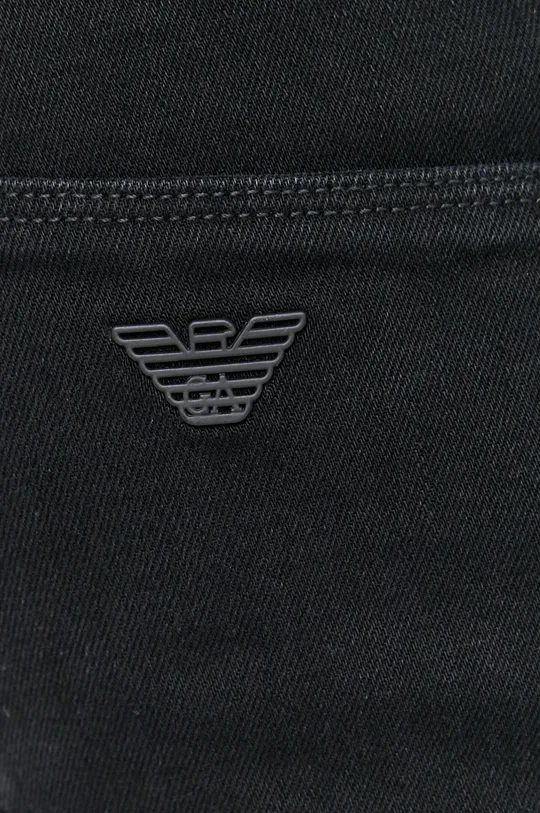 czarny Emporio Armani jeansy