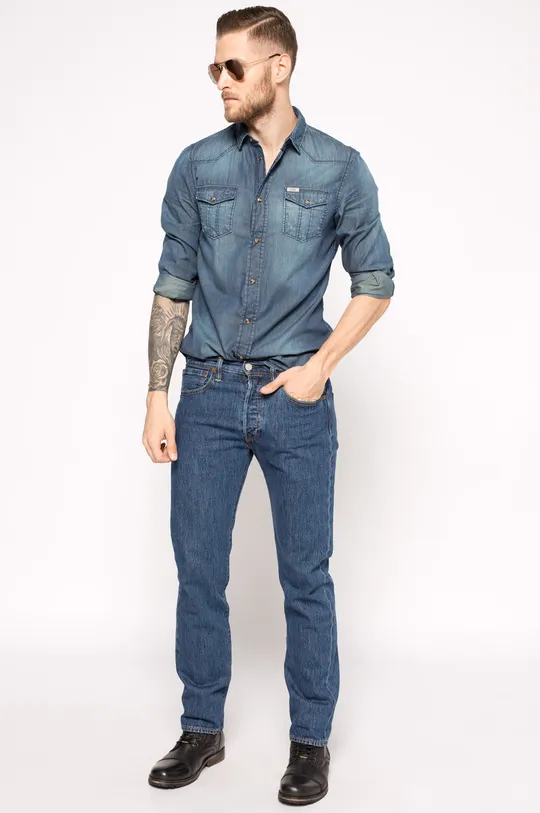 Levi's jeans 501 Regular Fit 100% Bumbac
