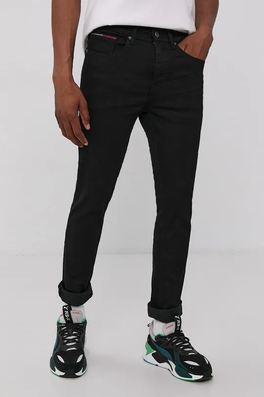 μαύρο Τζιν παντελόνι Tommy Jeans Ανδρικά