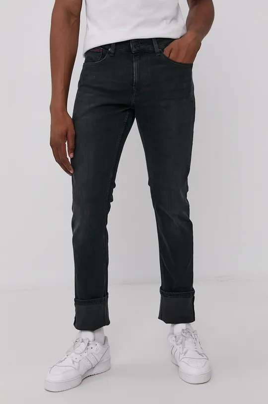 μαύρο Τζιν παντελόνι Tommy Jeans Ανδρικά