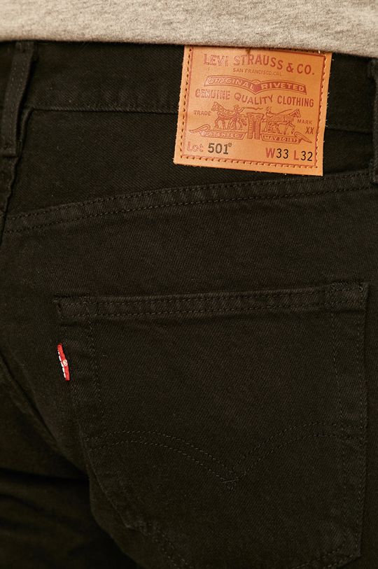 czarny Levi's - Jeansy 501 Regular Fit