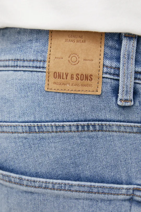 niebieski Only & Sons jeansy Loom