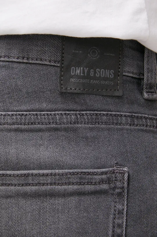 szary Only & Sons jeansy Draper