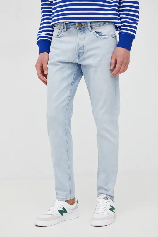 niebieski Selected Homme jeansy Męski