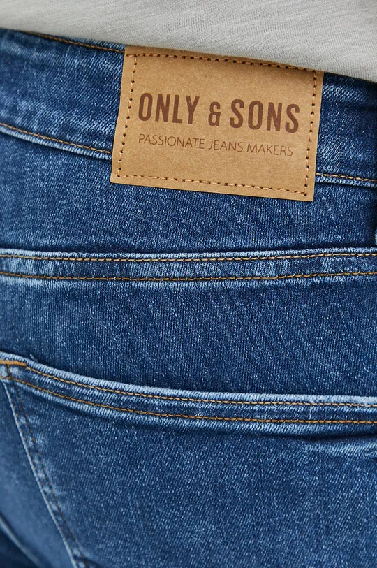 σκούρο μπλε Τζιν παντελόνι Only & Sons Warp