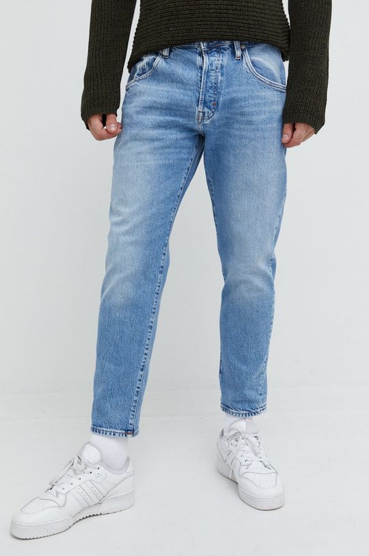 Jack & Jones jeansy JJIFRANK niebieski