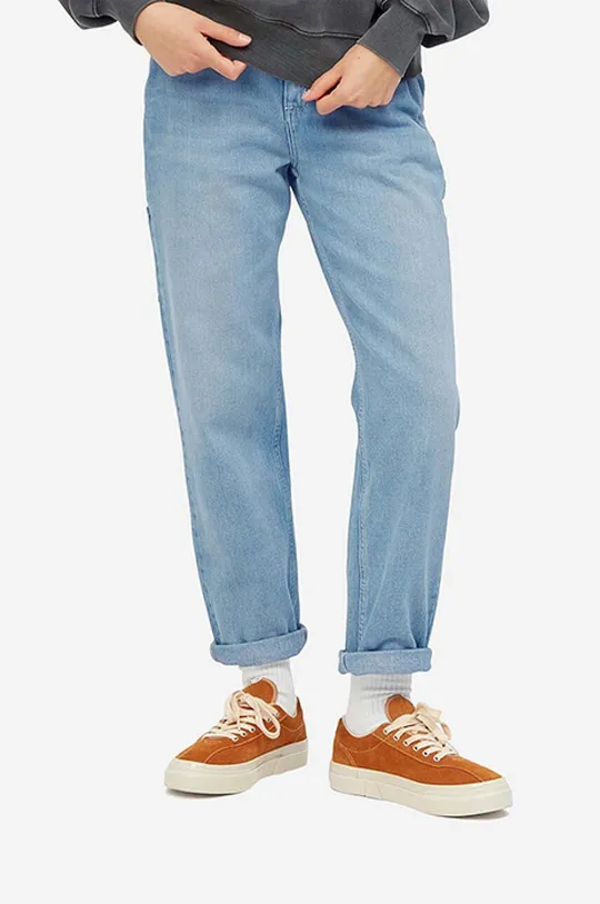 niebieski Carhartt WIP jeansy Pierce Męski