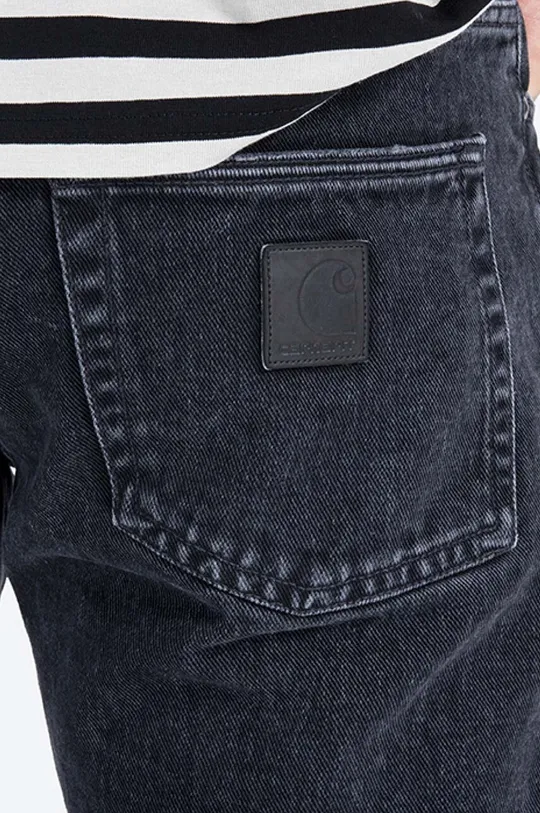 black Carhartt WIP jeans Klondike