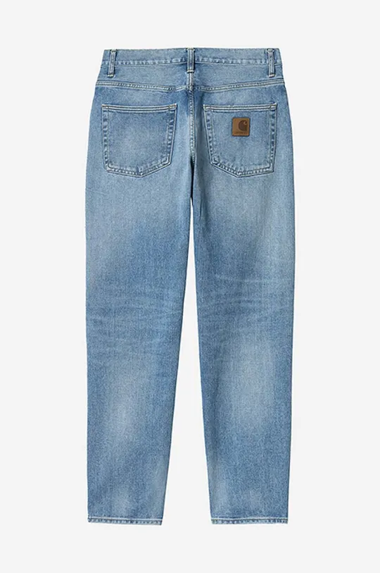 niebieski Carhartt WIP jeansy bawełniane Klondike Pant