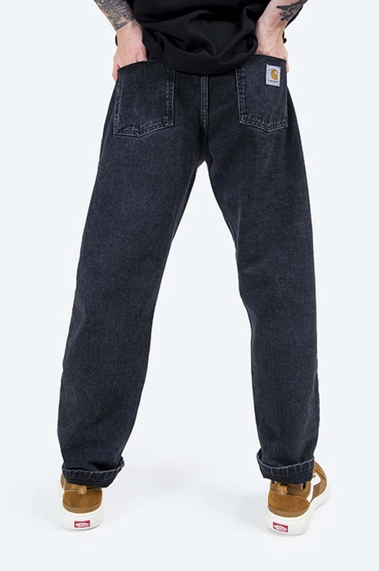 Carhartt WIP jeans  100% Bumbac