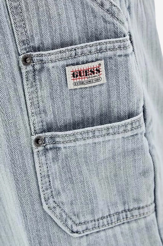 Τζιν παντελόνι Guess Herringbone Panel Carpenter