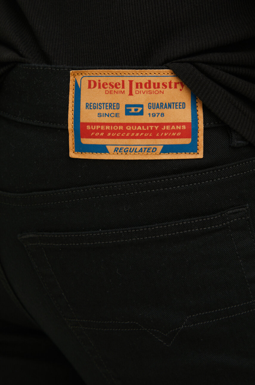 czarny Diesel jeansy 2023 D-FINITIVE