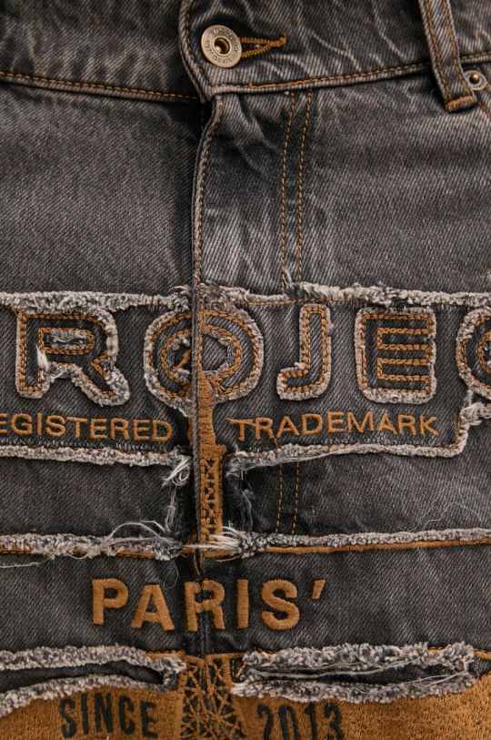 Rifle Y/Project EVERGREEN PARIS' BEST PATCH JEANS 207PA005