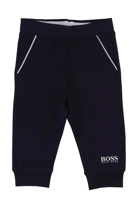 темно-синій Boss - Дитячі штани 62-80 cm Для хлопчиків