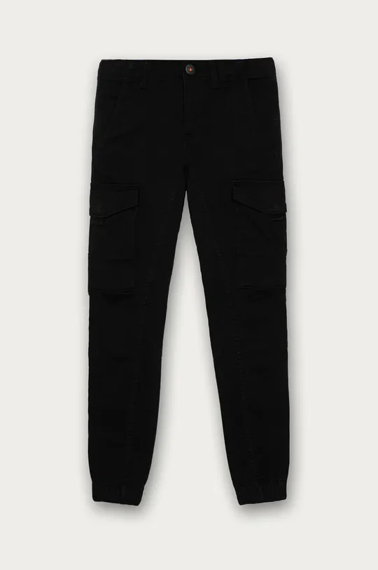 črna Jack & Jones otroške hlače 128-176 cm Fantovski
