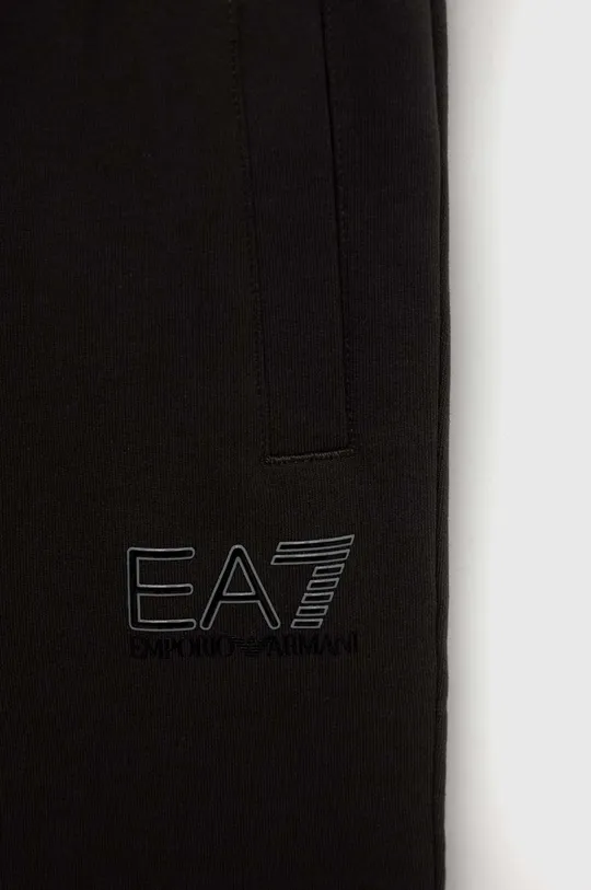 Дитячі бавовняні штани EA7 Emporio Armani 100% Бавовна
