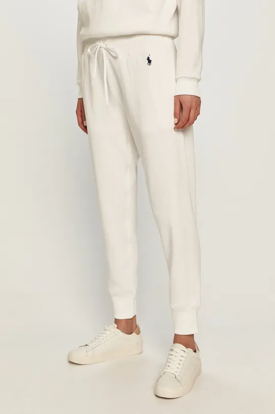 λευκό Polo Ralph Lauren - Παντελόνι Γυναικεία