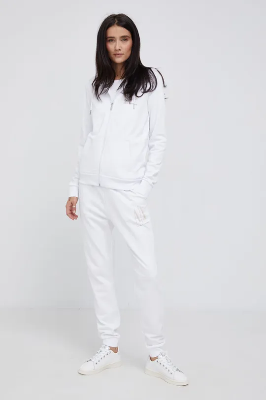 Armani Exchange - Παντελόνι λευκό