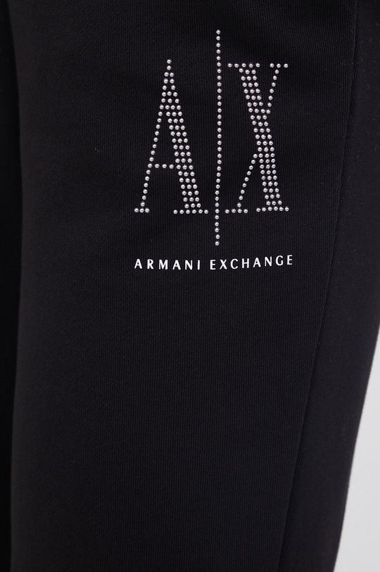 černá Armani Exchange - Kalhoty