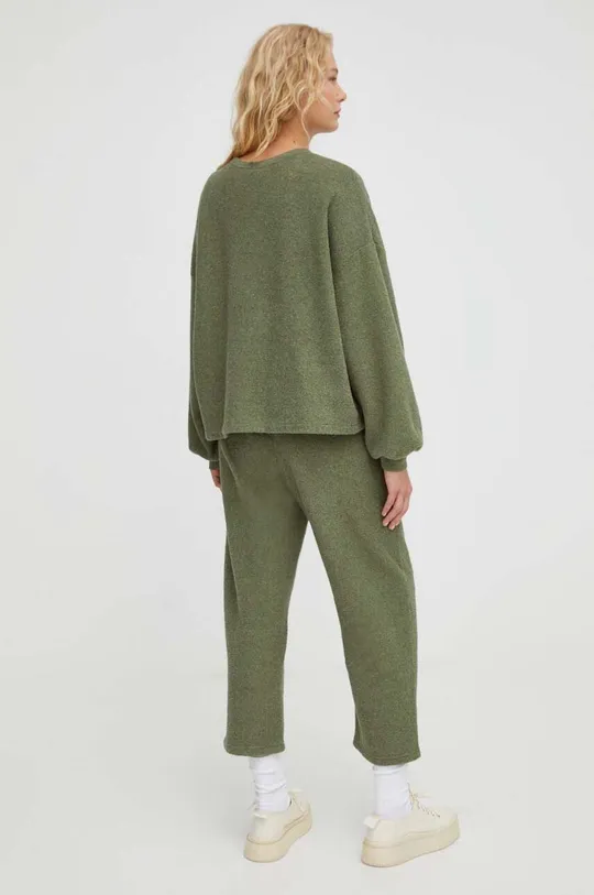 πράσινο Βαμβακερό παντελόνι American Vintage