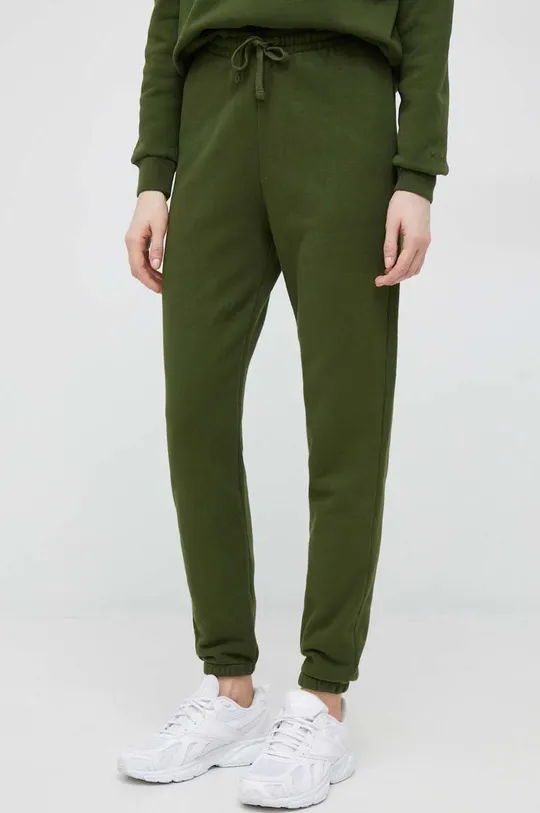 πράσινο Βαμβακερό παντελόνι MC2 Saint Barth Γυναικεία