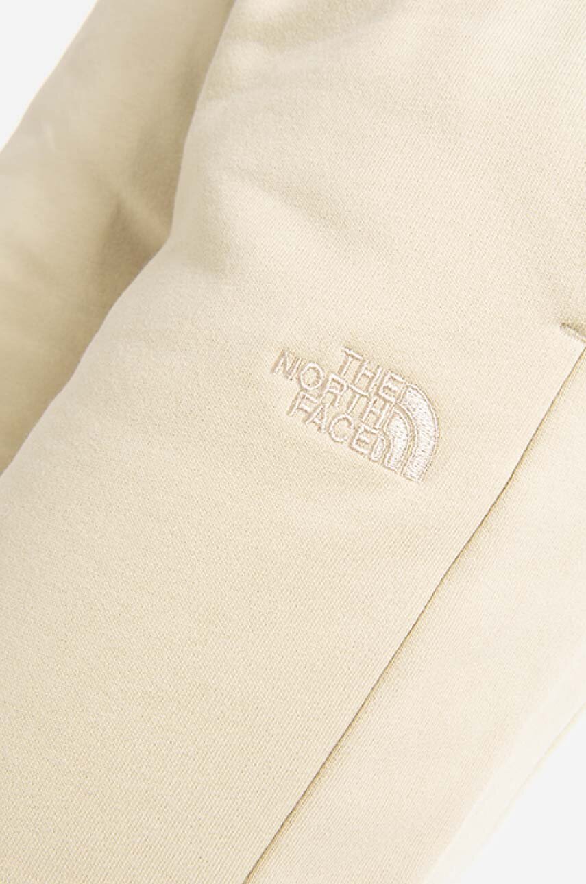 The North Face cotton joggers Oversized Jogger beige color at PRM US