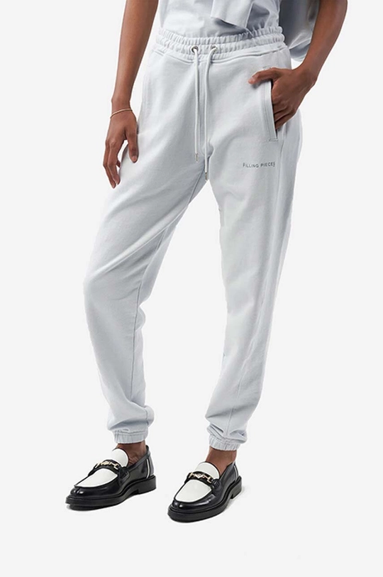 gri Filling Pieces pantaloni de trening din bumbac De femei