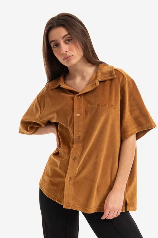brown Filling Pieces shirt Women’s