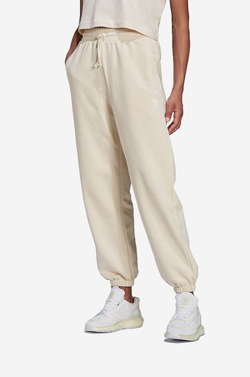Adidas top jogging beige