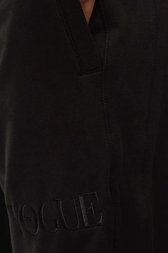 black Puma cotton joggers x Vogue Sweatpant