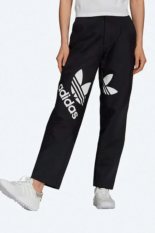 μαύρο Παντελόνι adidas Suit Pant Γυναικεία