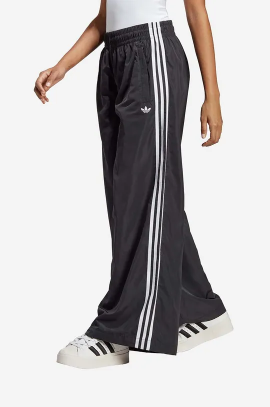 černá Kalhoty adidas Oversized TP Dámský