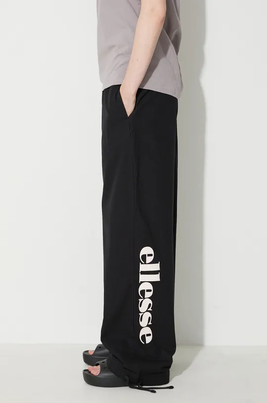 czarny Ellesse spodnie dresowe bawełniane Damski