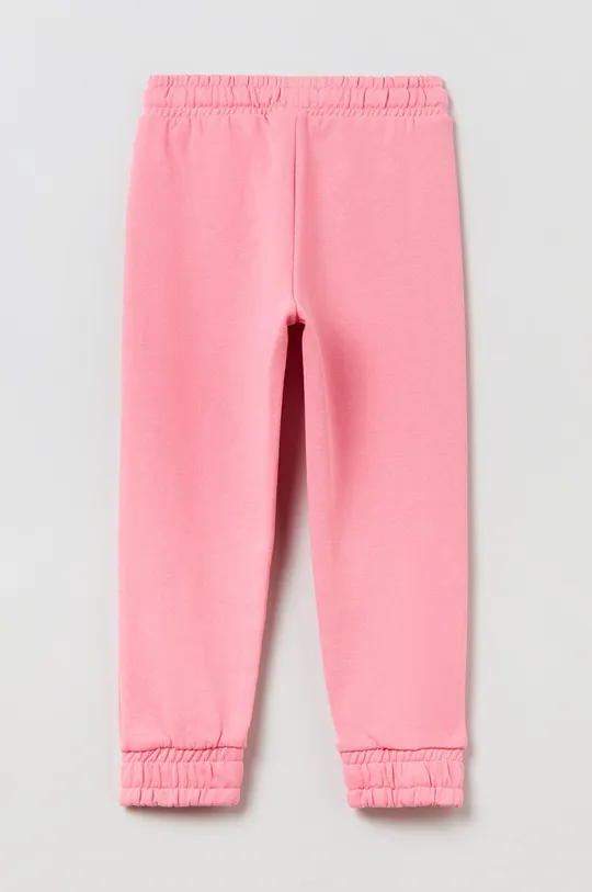OVS spodnie dresowe dziecięce różowy